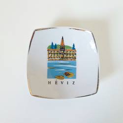 Kőbányai Porcelángyár Héviz tálka